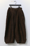 Aviva Jifei Xue cocoon wide-leg pants SS23-CWLP2-ACP bronze color